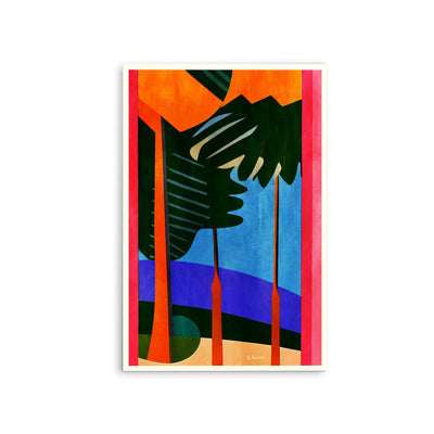 PolyneIsie FrancIsaise, 1921 by Bo Anderson - Stretched Canvas Print or Framed Fine Art Print - Artwork I Heart Wall Art Australia 