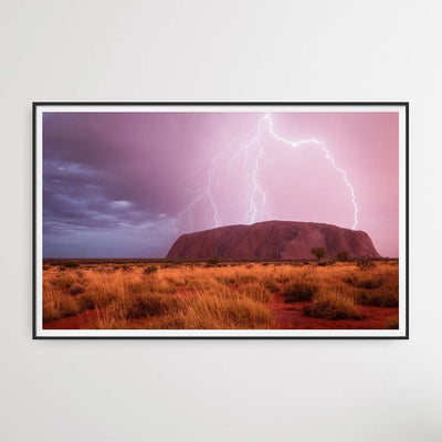 Powered Sight by Christoph Schaarschmidt - Photographic Print of Uluru - I Heart Wall Art