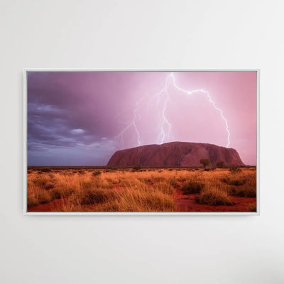 Powered Sight by Christoph Schaarschmidt - Photographic Print of Uluru - I Heart Wall Art