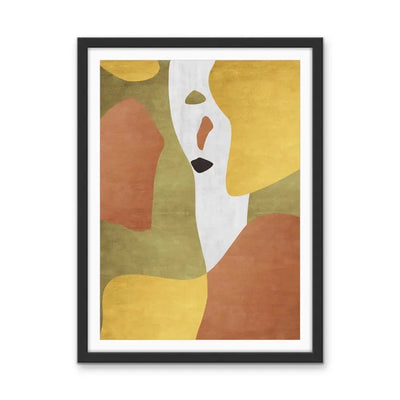 Shape and Texture Series -  Print Seven - Colourful Abstract Geometric Art and Canvas Print Series I Heart Wall Art Australia 