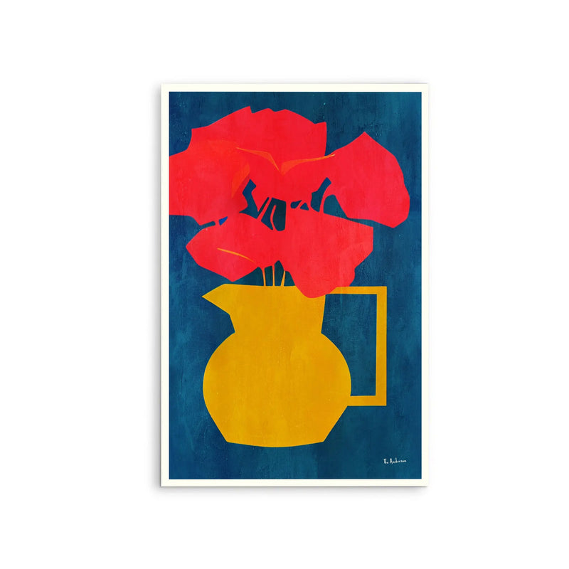 Stilllife No.8 by Bo Anderson - Stretched Canvas Print or Framed Fine Art Print - Artwork I Heart Wall Art Australia 