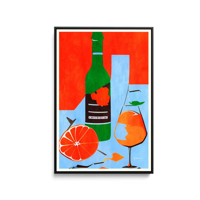 Sunny Picnic In the Park by Bo Anderson - Stretched Canvas Print or Framed Fine Art Print - Artwork I Heart Wall Art Australia 