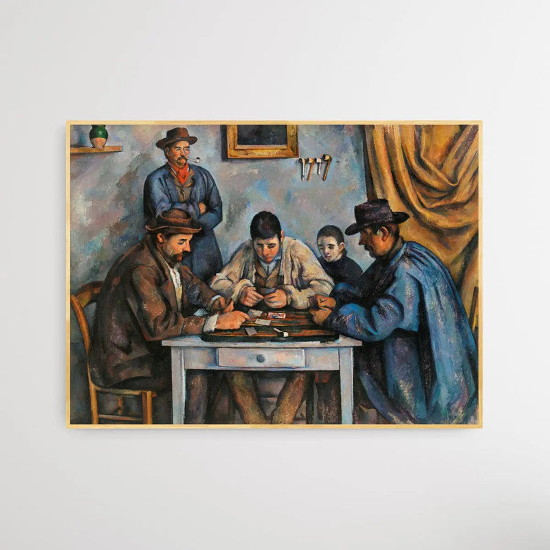 The Card Players by Paul Cézanne - I Heart Wall Art