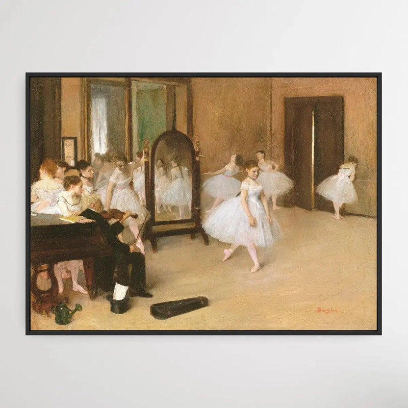 The Dancing Class (ca. 1870) by Edgar Degas I Heart Wall Art Australia 