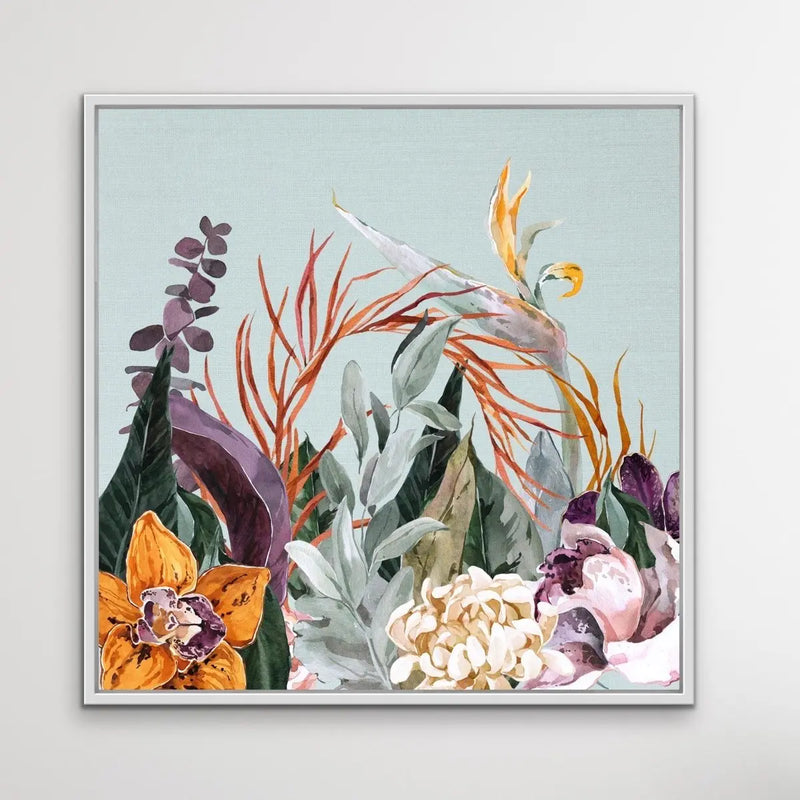 The Garden In Summer- Original Australian Nature Wall Art Print  on Canvas - I Heart Wall Art