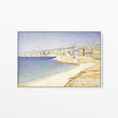 The Jetty at Cassis, Opus 198 by Paul Signac- Stretched Canvas Print or Framed Fine Art Print I Heart Wall Art Australia 
