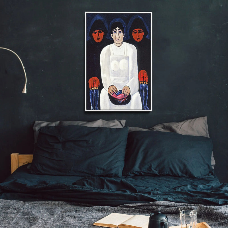 The Lost Felice (ca. 1939) by Marsden Hartley - Stretched Canvas Print or Framed Fine Art Print - Artwork I Heart Wall Art Australia 