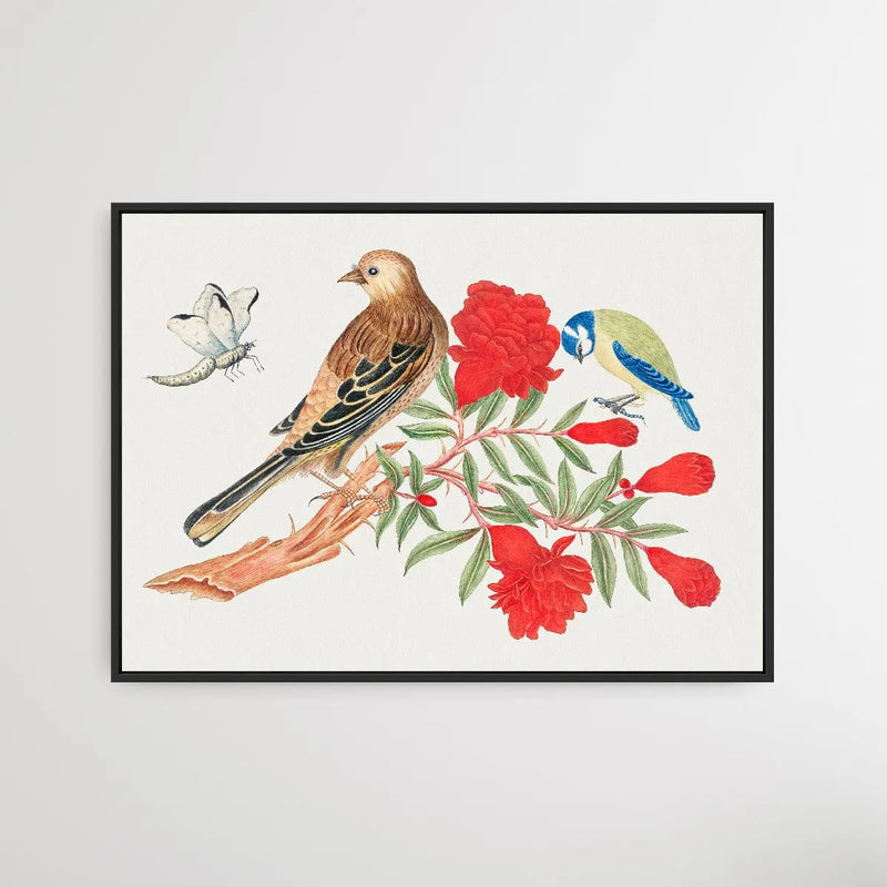 The Smithsonian 18th Century Brown and Black Bird - I Heart Wall Art
