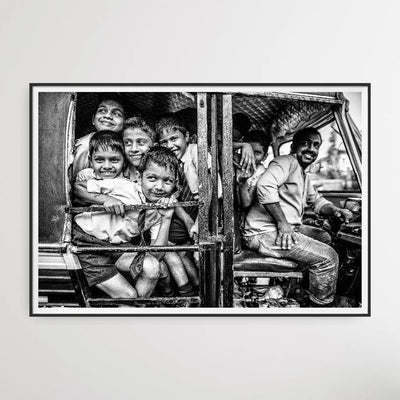 Tuc Tuc Wagon by Marco Tagliarino I Heart Wall Art Australia 