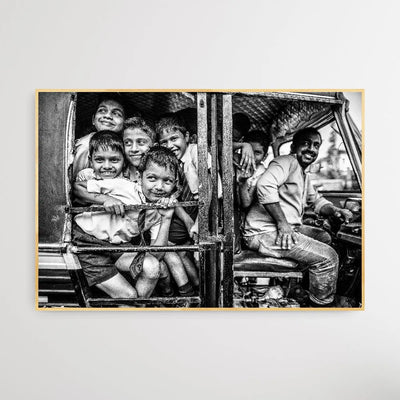 Tuc Tuc Wagon by Marco Tagliarino I Heart Wall Art Australia 