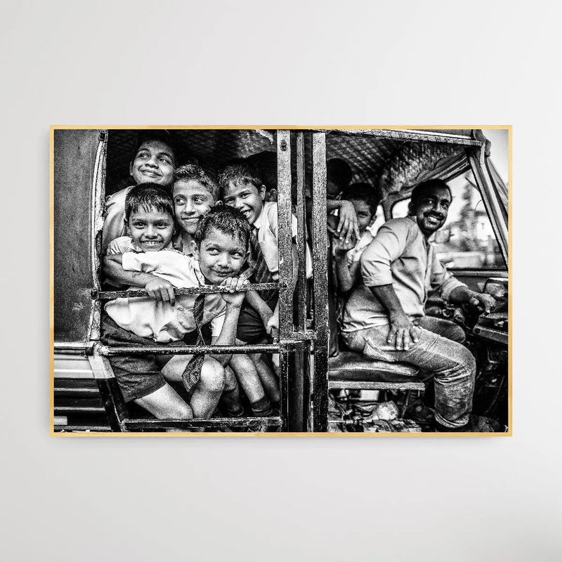 Tuc Tuc Wagon by Marco Tagliarino I Heart Wall Art Australia 