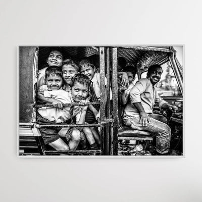 Tuc Tuc Wagon by Marco Tagliarino I Heart Wall Art Australia 