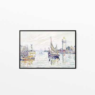 View of Les Sables d'Olonne by Paul Signac- Stretched Canvas Print or Framed Fine Art Print - Artwork I Heart Wall Art Australia 