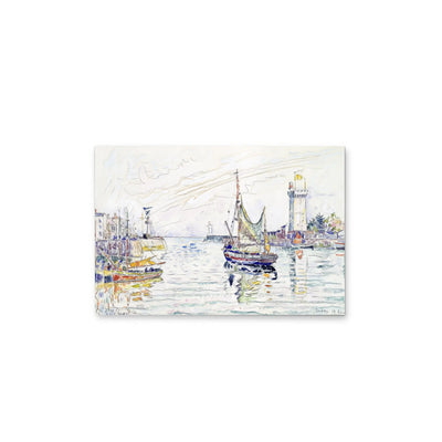 View of Les Sables d'Olonne by Paul Signac- Stretched Canvas Print or Framed Fine Art Print - Artwork I Heart Wall Art Australia 