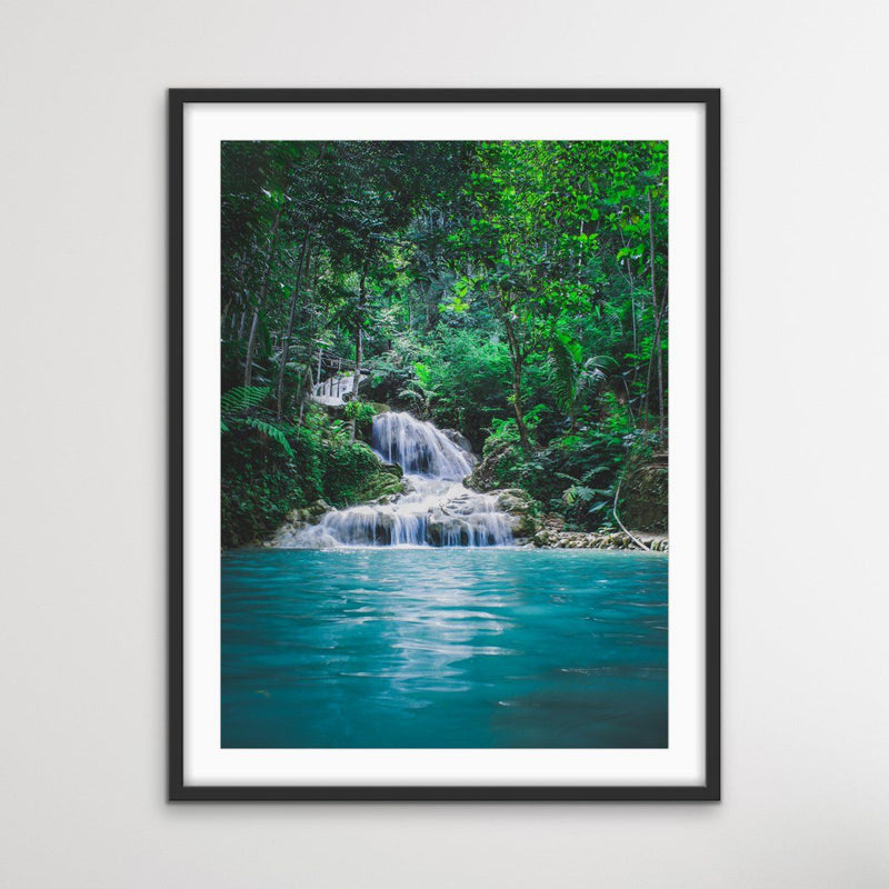 Waterfall - Photographic Art Print - I Heart Wall Art