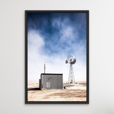 Windmill - Australian Landscape Outback Photographic Print - I Heart Wall Art