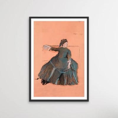 Woman on a Sofa (1875) by Edgar Degas - I Heart Wall Art