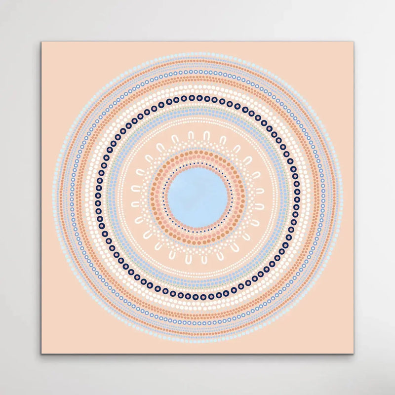 Yarning Circle - Gathering - Edition Two - Art Print By Sherri Cummins I Heart Wall Art Australia 