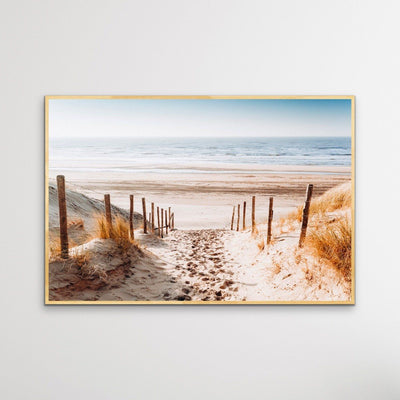 Beach Access - Photographic Beach Print on Canvas or Paper - I Heart Wall Art - Poster Print, Canvas Print or Framed Art Print