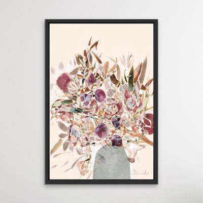 Blooms - Abstract Floral Print by Dan Hobday On Paper Or Canvas - I Heart Wall Art - Poster Print, Canvas Print or Framed Art Print