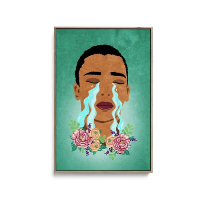 Boys Do Cry by Raissa Oltmanns - Stretched Canvas Print or Framed Fine Art Print - Artwork - I Heart Wall Art - Poster Print, Canvas Print or Framed Art Print