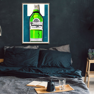 Vintage Gin a Some Tonic by Bo Anderson - Stretched Canvas Print or Framed Fine Art Print - Artwork I Heart Wall Art Australia 