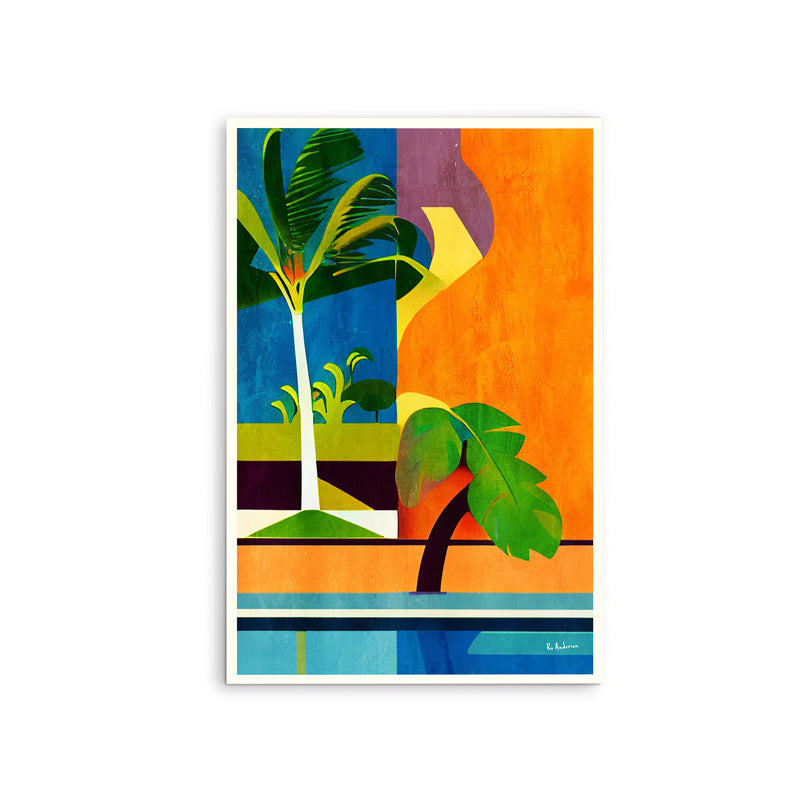 La Isla Bonita by Bo Anderson - Stretched Canvas Print or Framed Fine Art Print - Artwork I Heart Wall Art Australia 